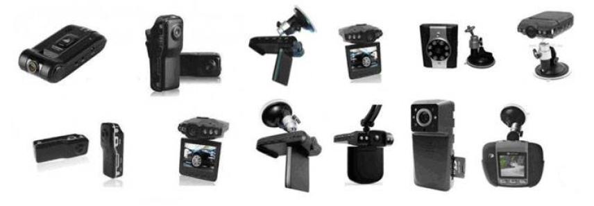 Types and kinds of car recorders